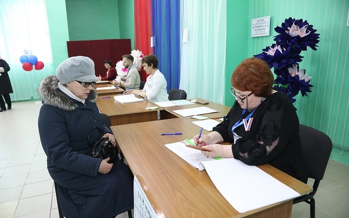В городе Байконур на выборах президента России за Путина проголосовали 86,31 процента россиян