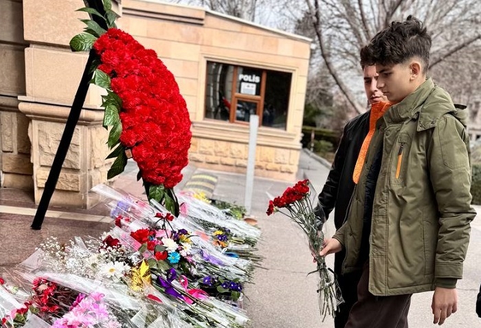 Представители общественных организаций Азербайджана почтили память жертв теракта в «Крокус Сити Холле»