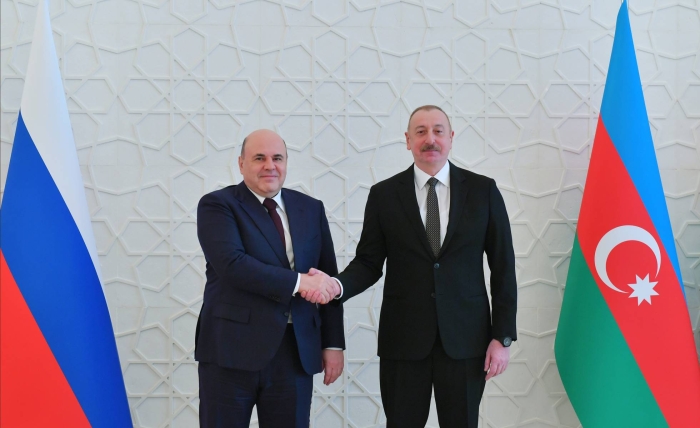 Мишустин передал Алиеву наилучшие пожелания от Путина