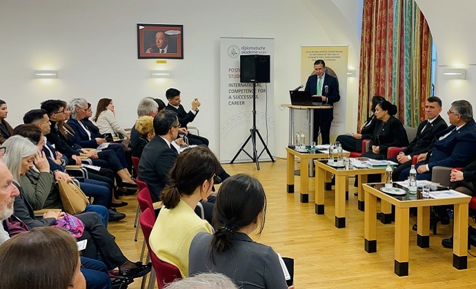 В Венской дипломатической академии изучили влияние туркменской культуры в Европе