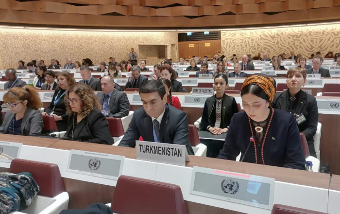 Делегация Туркменистана озвучила ряд внешнеполитических инициатив в Женеве
