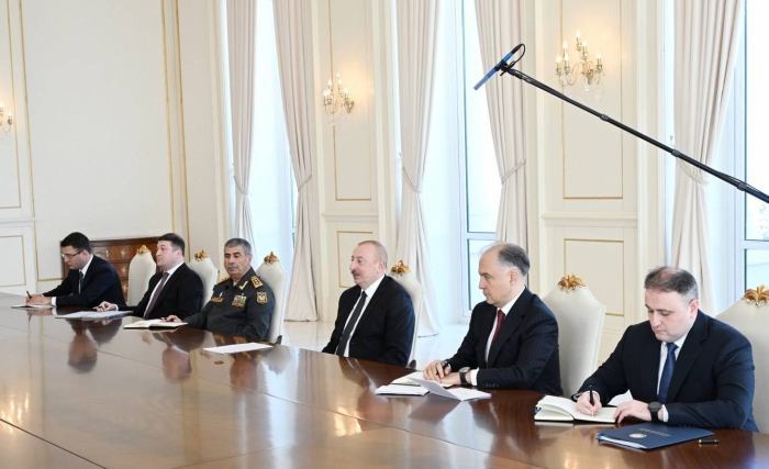 Алиев принял делегацию турецкой военной промышленности