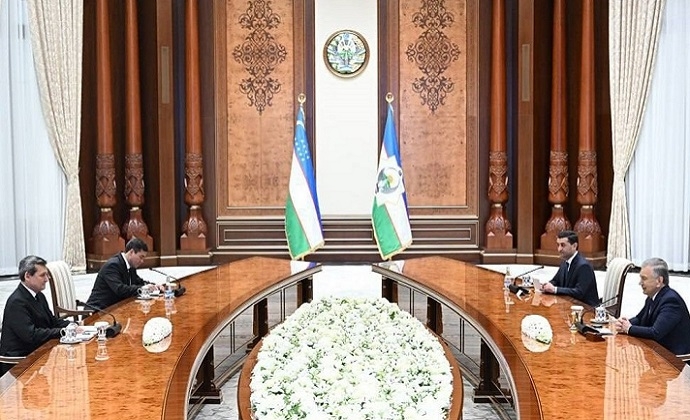 Глава МИД Туркменистана и узбекский лидер обсудили новую повестку многопланового сотрудничества