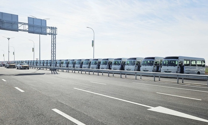 В Туркменистане введена в эксплуатацию вторая очередь высокоскоростного автобана