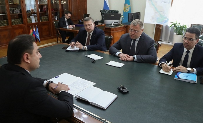 Новый консул Туркменистана и губернатор Астраханской области выступили за развитие партнёрства