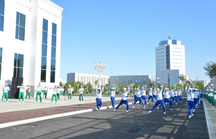 В Туркменистане массово отметили Всемирный день здоровья