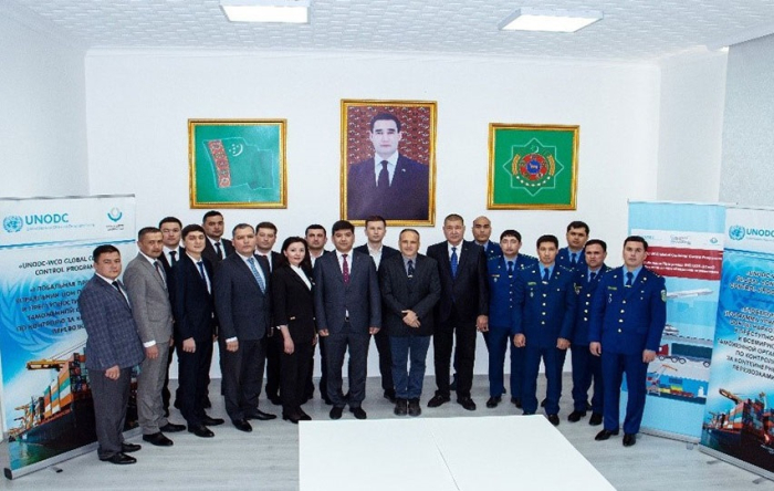 Таможенники Туркменистана поучаствовали в региональном тренинге для Групп портового контроля