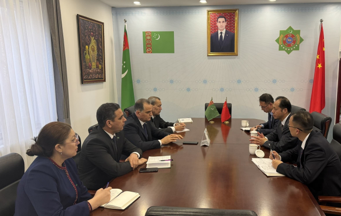 Состоялась встреча посла Туркменистана с представителем руководства Секретариата ЦА –Китай